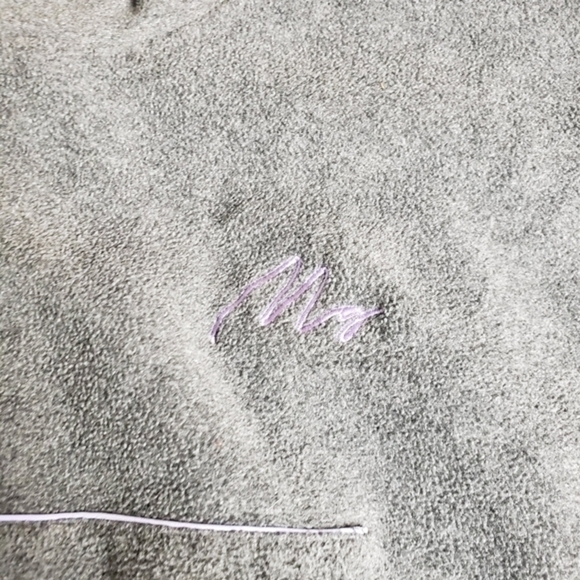 Missguided Cropped Grey Sweatshirt Women’s Size 4 - Picture 4 of 7